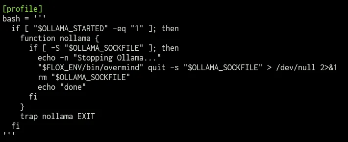 You can edit manifest.toml by typing flox edit—or just use your favorite editor. Caveat: flox edit defaults to vi!